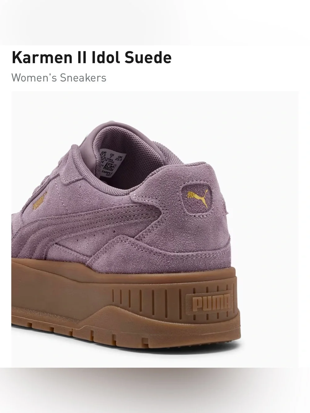 Puma size sold